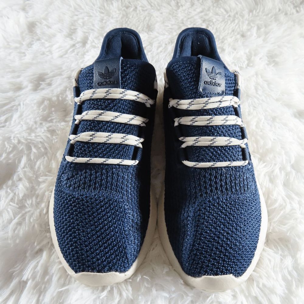 Adidas Tubular Shadow Boys Shoes Blue White Sneakers BB6750 5.5 - Picture 8 of 8